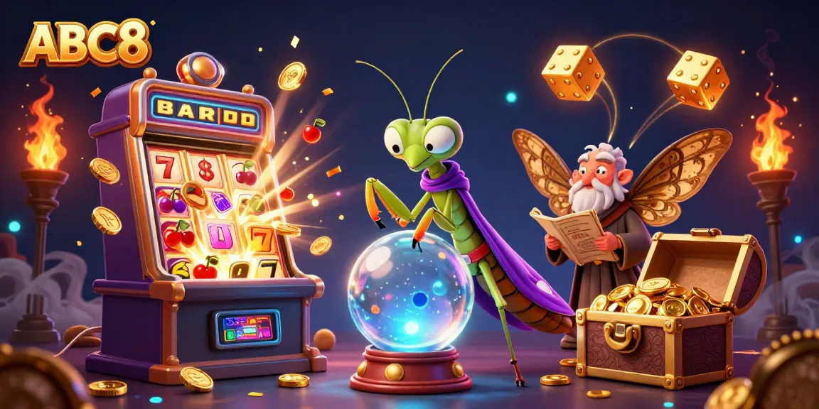 Experience the thrilling slots and games at ABC8 with dazzling jackpots and engaging characters.