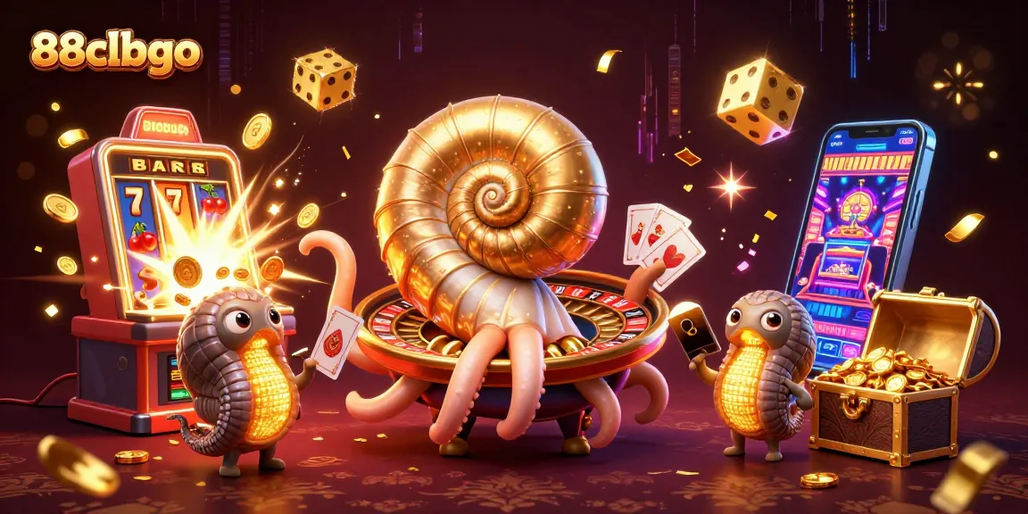 Spin the wheel and win big with 88clbgo at the thrilling casino scene of ancient giant nautilus.