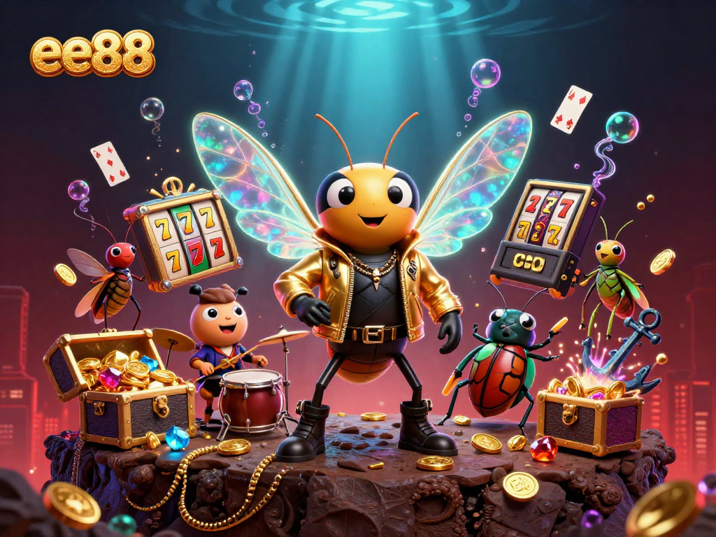 Experience the thrill of ee88 with vibrant 3D characters and exciting casino elements.