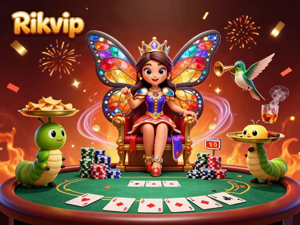 Capture thrilling wins at Rikvip while exploring an enchanting casino atmosphere with stunning visuals.