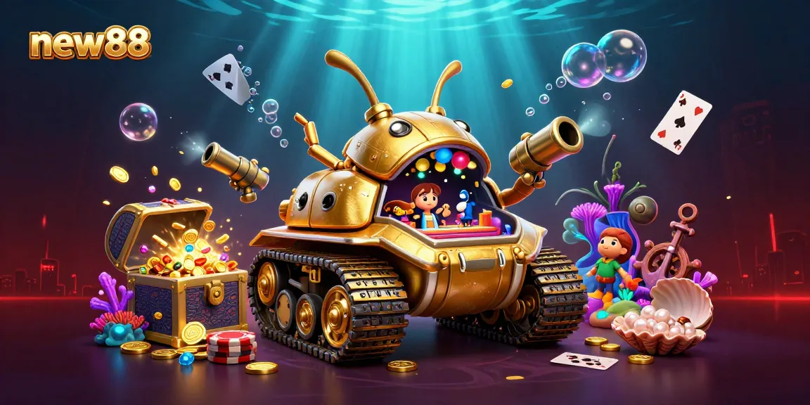 Experience thrilling fun with new88 in a vibrant underwater casino world full of treasures.