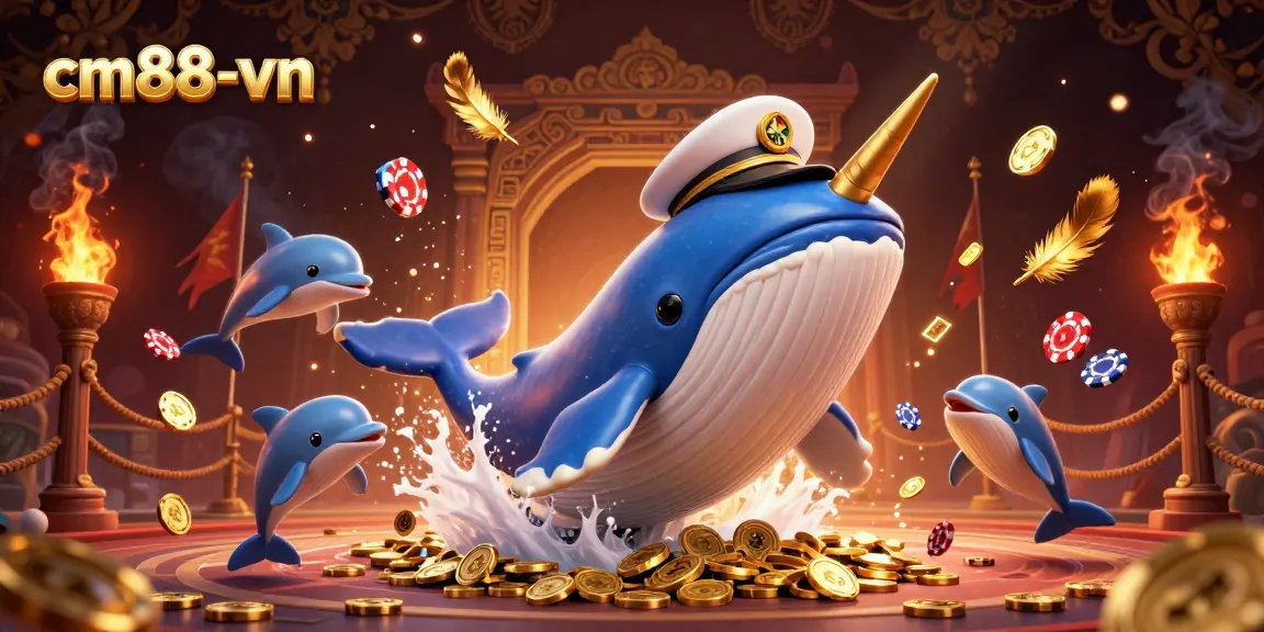 Experience gaming excitement at cm88-vn with a dynamic underwater scene filled with treasures and cheerful characters.