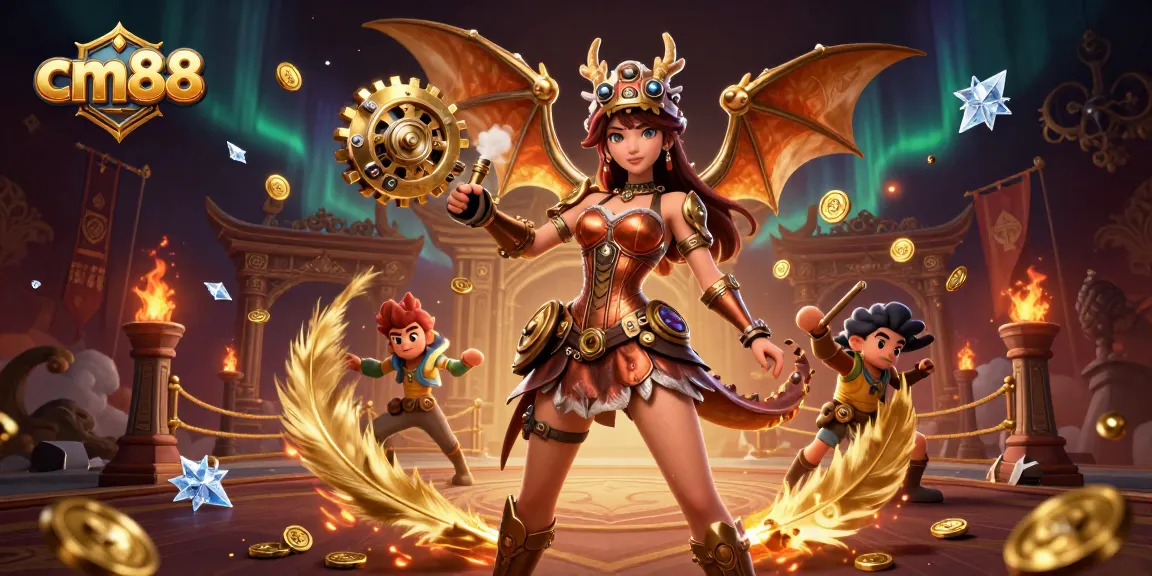 Experience thrilling games at cm88 casino with vibrant characters and dynamic action.