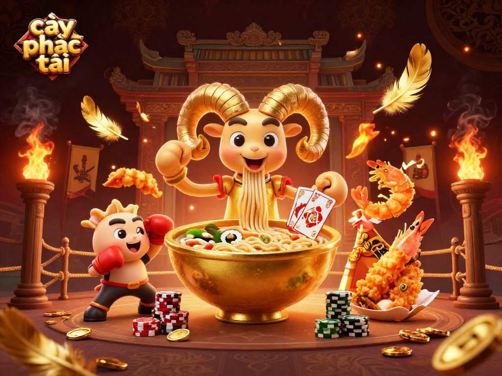 Engage in thrilling gameplay with cây phát tài, showcasing vibrant characters and dynamic casino elements.