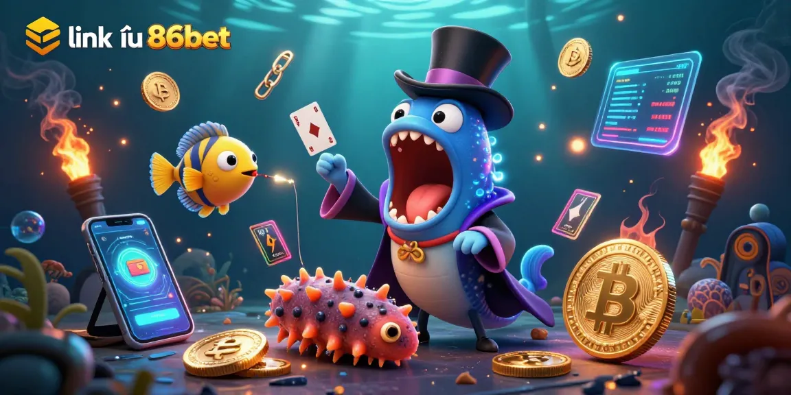 Engage in thrilling gameplay with link vào 86bet and explore mesmerizing 3D casino illustrations featuring vibrant characters.