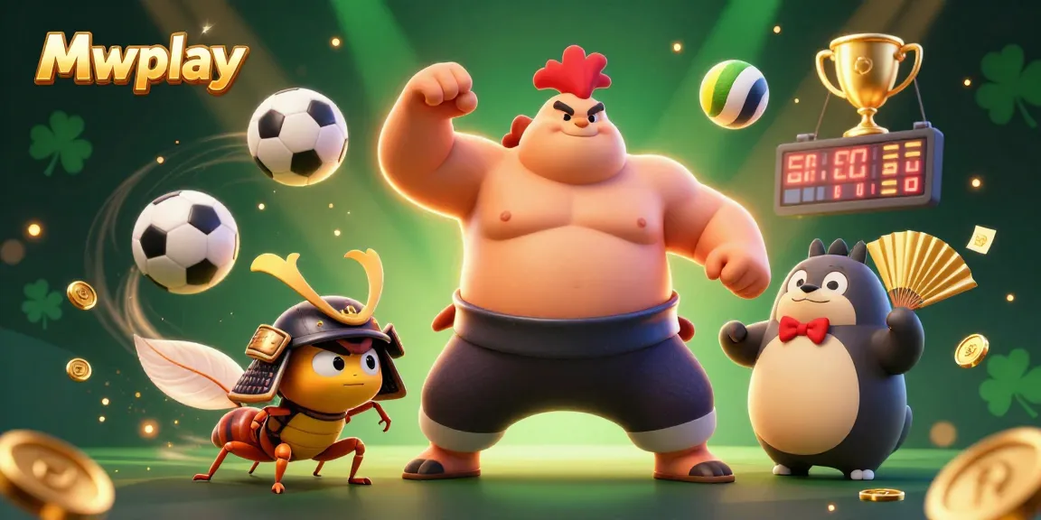 Experience thrilling gaming moments with Mwplay featuring dynamic sports action and vibrant 3D characters.