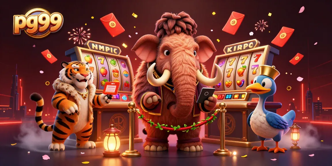 Experience the excitement with pg99 in a vibrant casino scene packed with dynamic game elements.