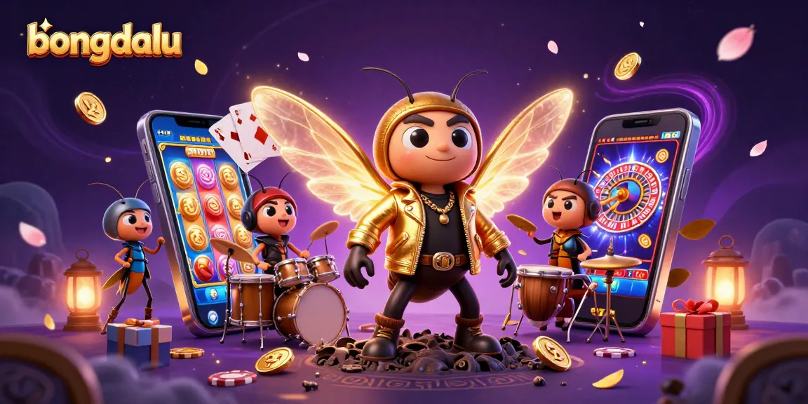 Engage with bongdalu in this vibrant 3D casino scene showcasing dynamic gambling elements.