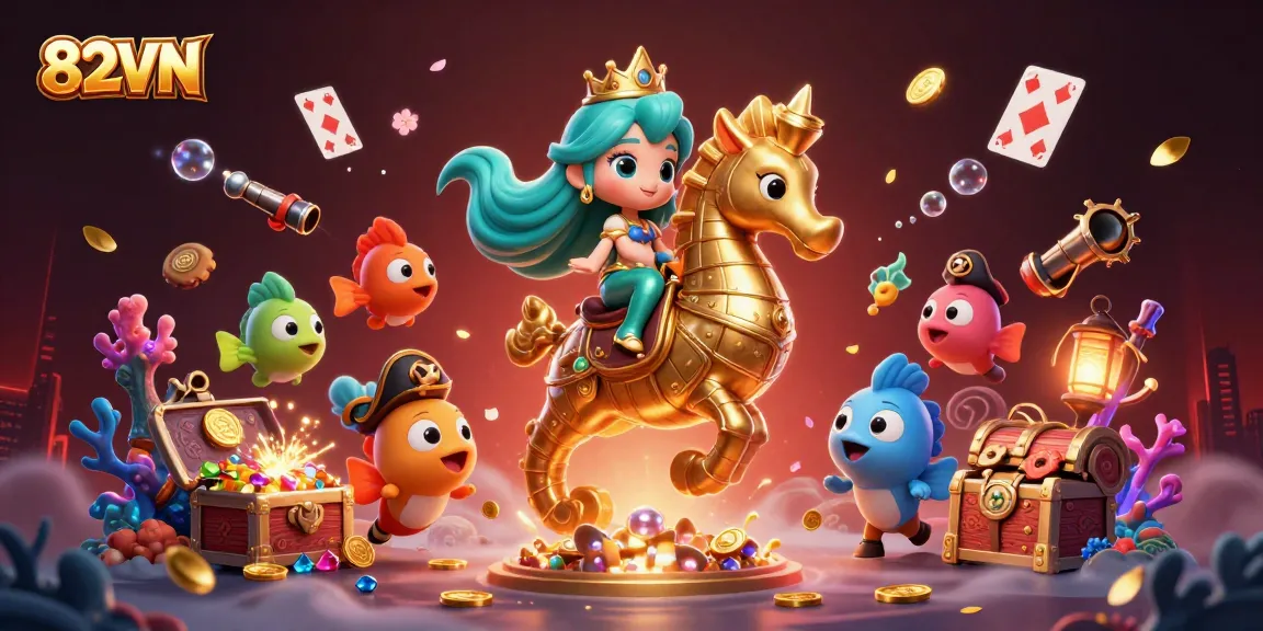 Experience exciting gameplay at 82VN with vibrant treasure and captivating characters.