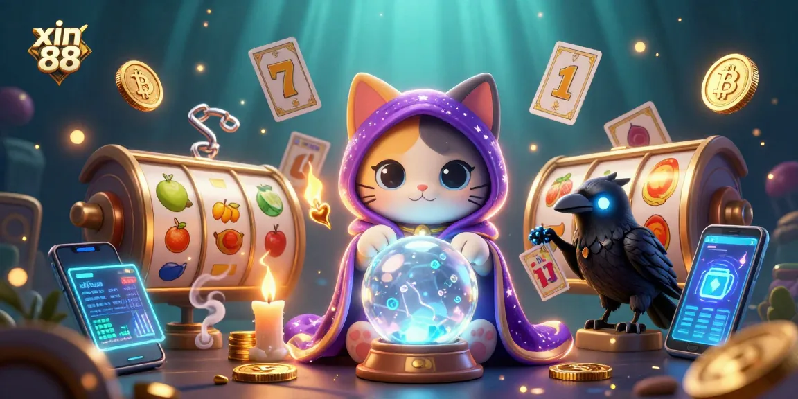 Experience thrilling gameplay at xin 88 with a vibrant casino scene bursting with energy and fortune.