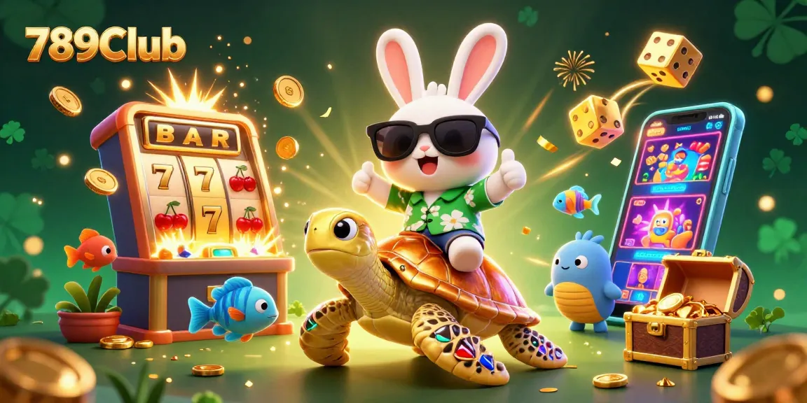 Win big with 789Club casino, featuring colorful elements and a fun atmosphere, perfect for gamers!