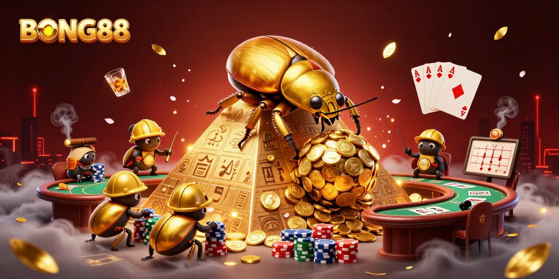 BONG88 introduces a strategic gaming experience featuring vibrant casino elements and immersive 3D illustrations.