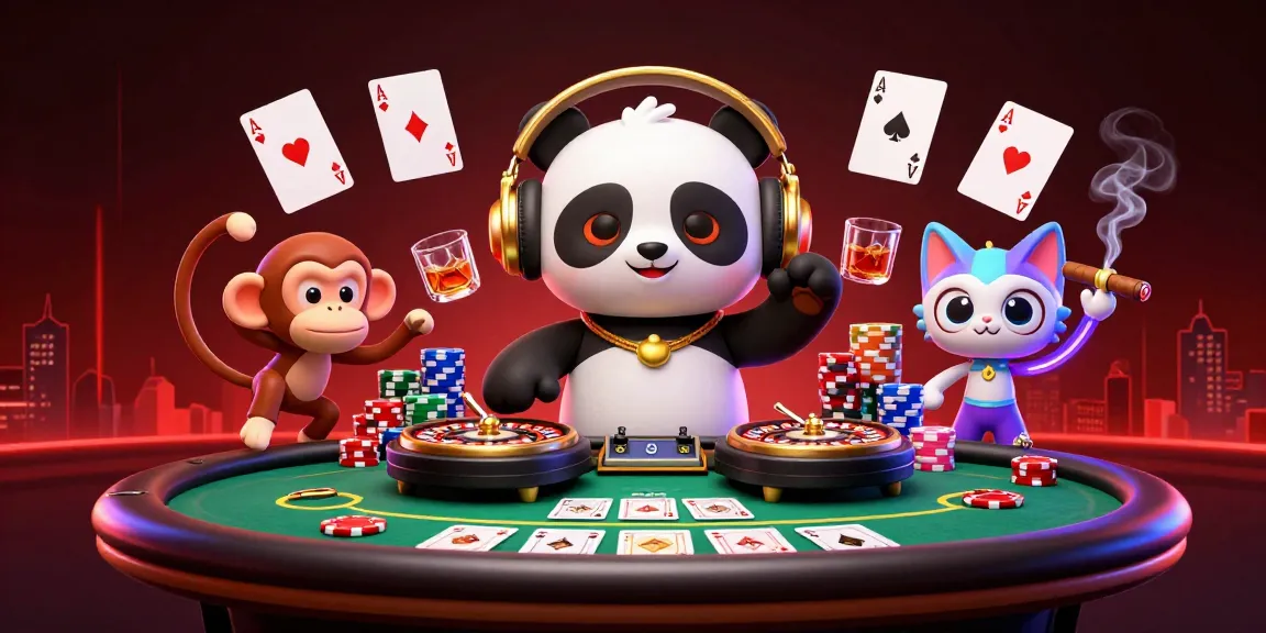 Experience the vibrant energy of 789club in this ultra-detailed 3D casino illustration.