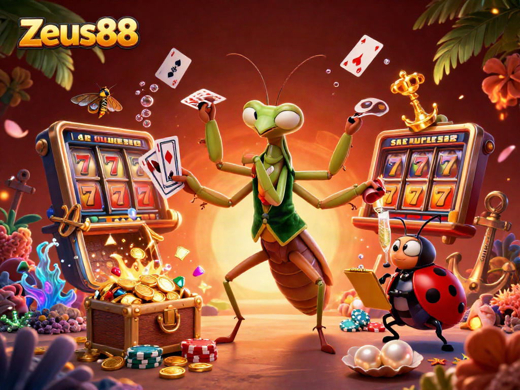 Immerse with Zeus88 in this vibrant 3D casino world filled with excitement and winning jackpots.