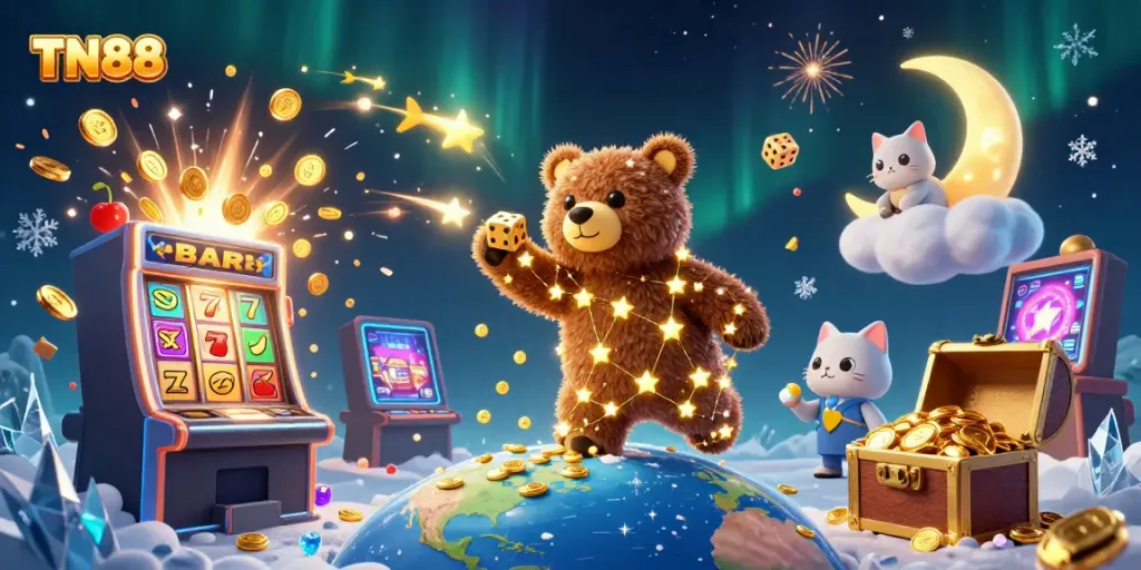 Engage with TN88 in an enchanting 3D casino world where luck and fun intertwine.