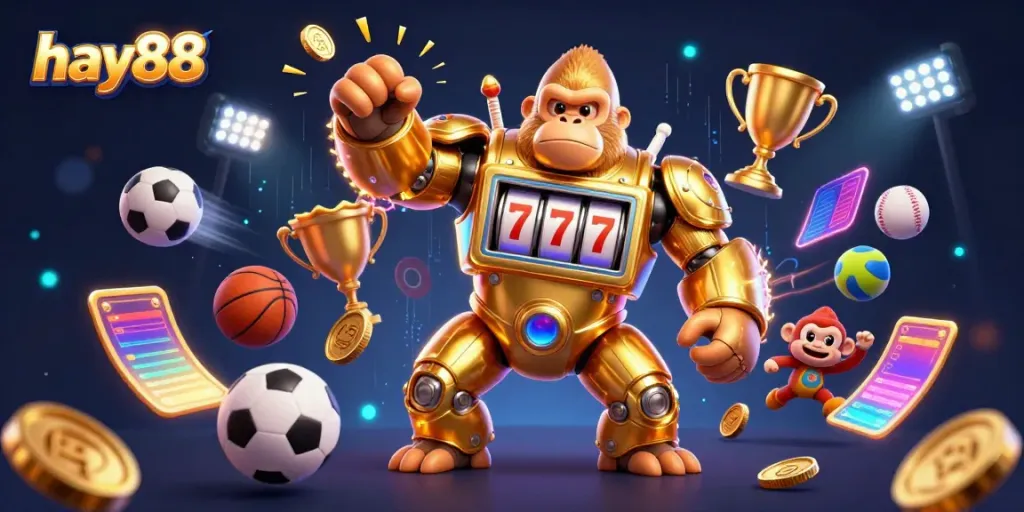 Experience the excitement of hay88 with vibrant 3D casino visuals and thrilling gaming action.