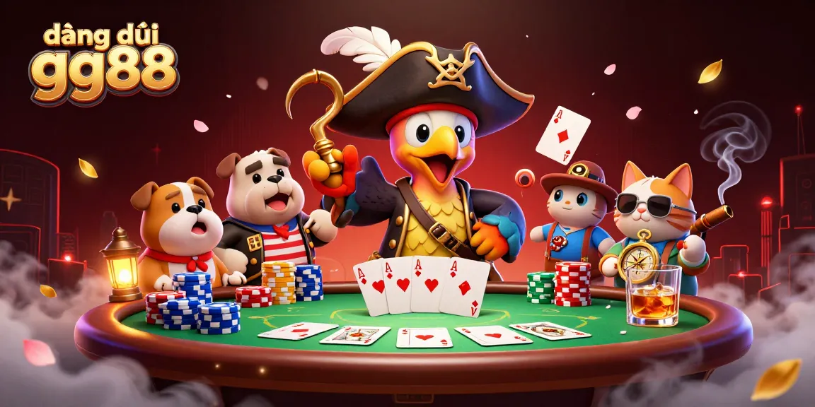 Engage with đăng ký gg88 to experience thrilling pirate-themed casino adventures with unique characters and gaming elements.
