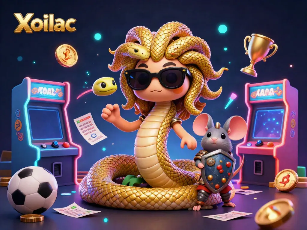 Engage in thrilling sports betting with Xoilac featuring vibrant characters and exciting game elements.