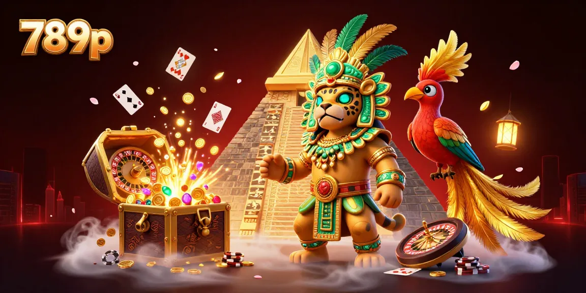 Experience the thrill of 789p with immersive 3D casino elements, vibrant games, and action-packed scenes.