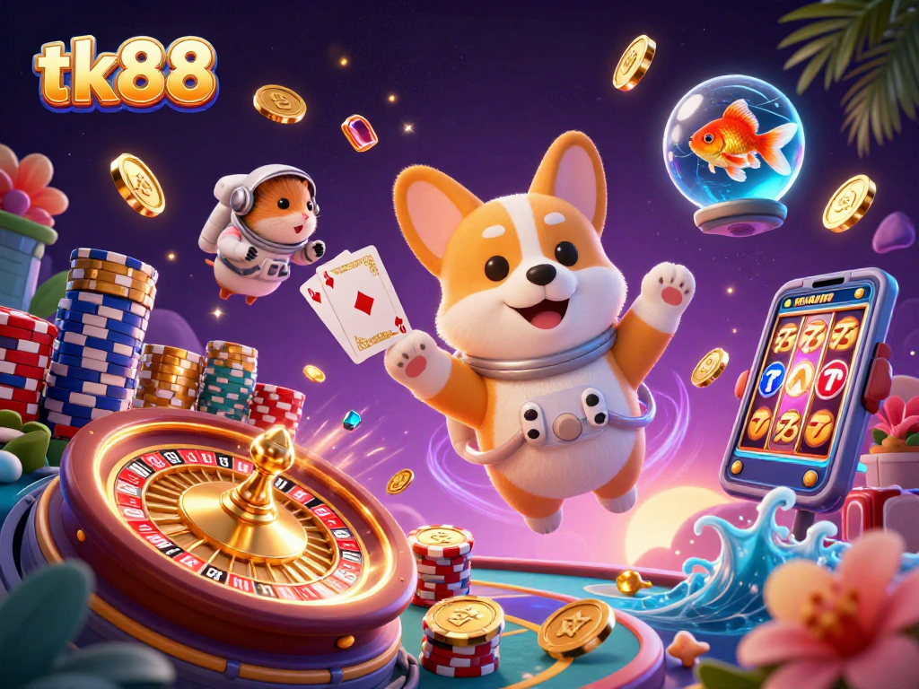 Engage with tk88's vibrant casino adventure featuring unique characters and rich gameplay elements.