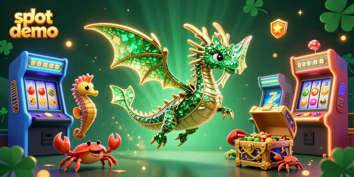 Menyenangkan bermain slot demo dengan ilustrasi bertema slot yang penuh warna dan karakter menggemaskan.
