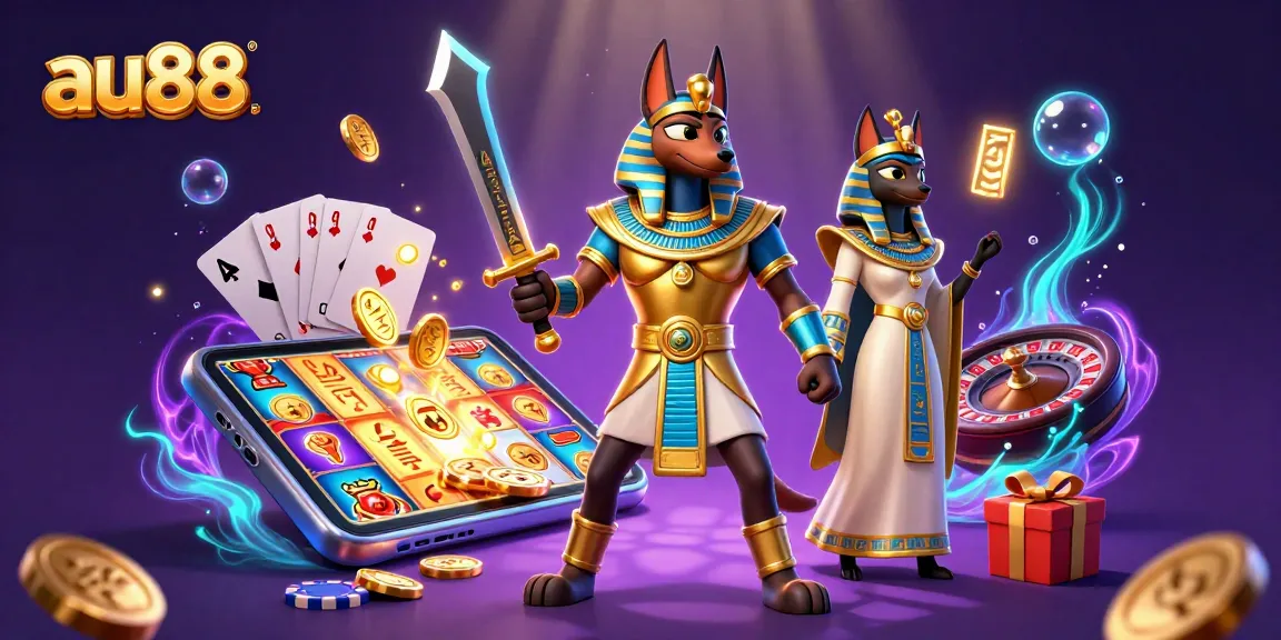 Win big with au88 slot games featuring vibrant 3D characters and dynamic casino elements.