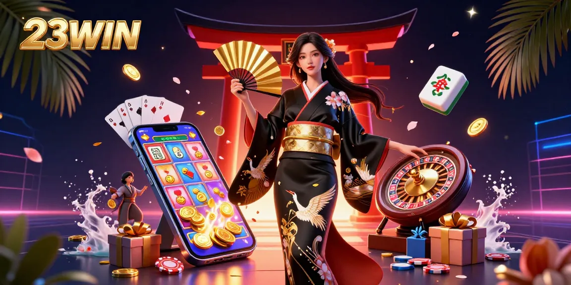 Play engaging slot games at 23WIN with vibrant visuals and thrilling features.