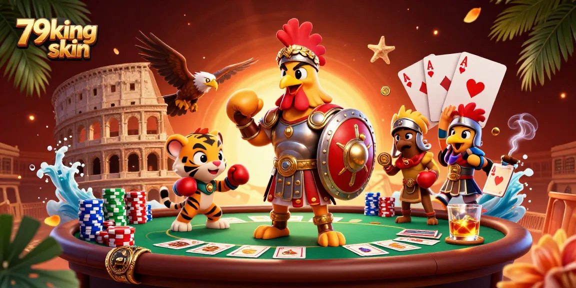 Experience thrilling moments at 79king skin with a lively poker scene and dynamic gambling characters.
