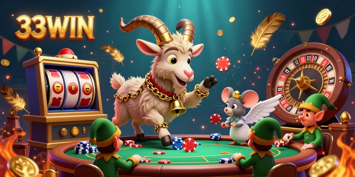 33WIN pulls players into a festive casino chaos with Krampus goat and mischievous elf gremlins.